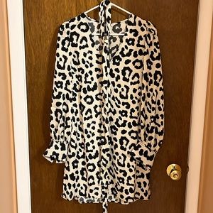 H&M dress with waist tie